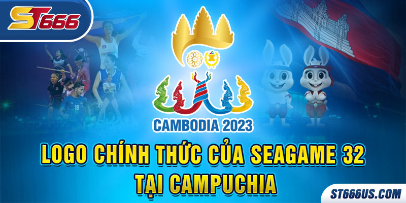 Logo chính thức của SEAGAME 32 tại Campuchia